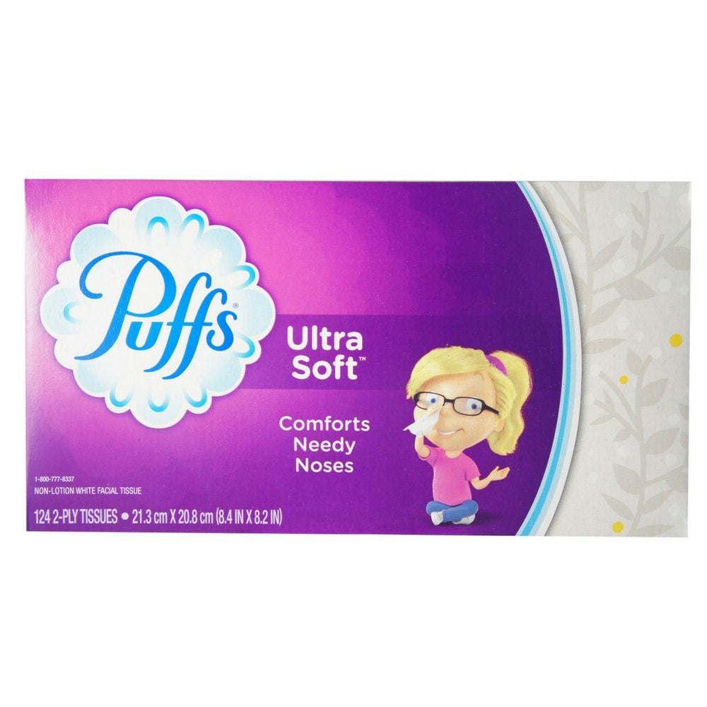 Puffs Ultra Soft Tissue 124ct