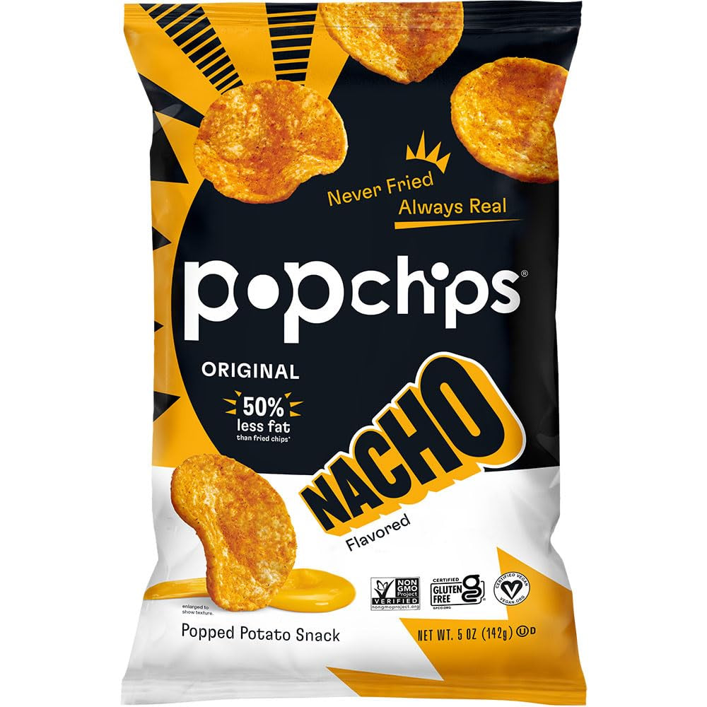 Popchips Nacho Flavored Potato Snacks 5 oz.