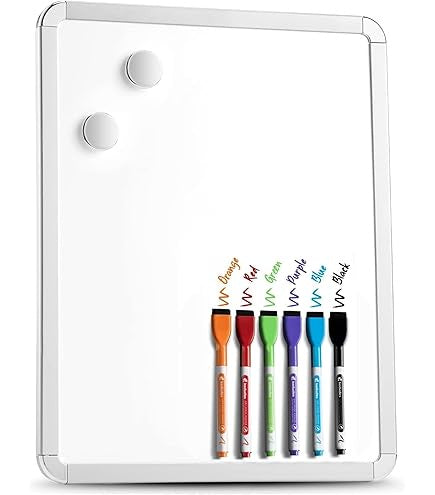 Contempo Dry Erase Board 8.5x11 w/marker, magnet