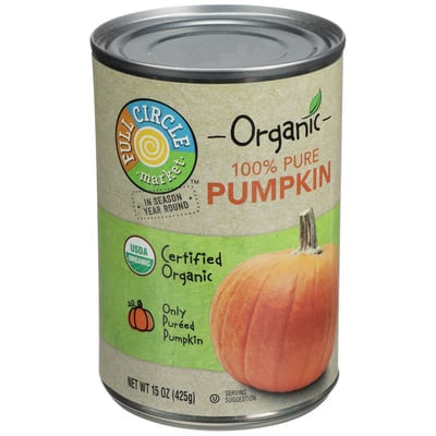 Full Circle Organic Canned Pumpkin 15oz