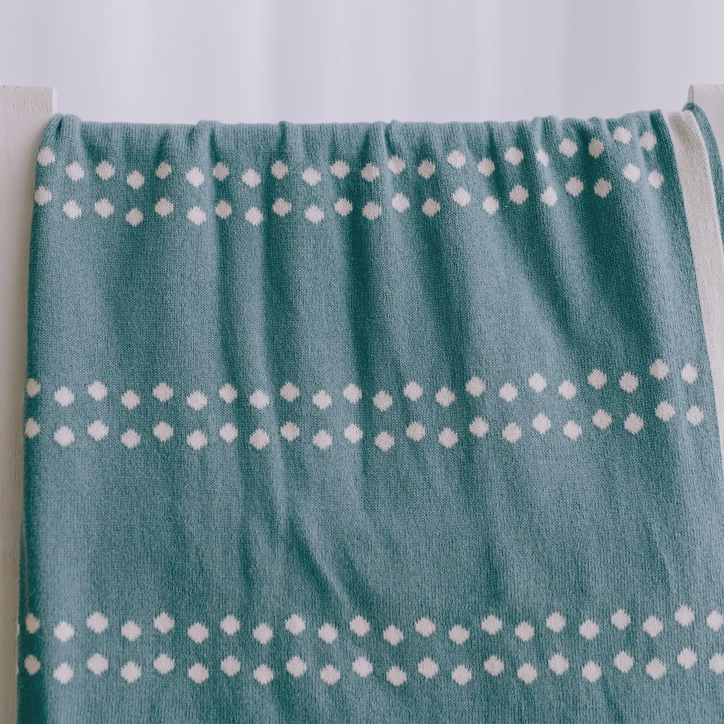 micu micu Dots Blanket - Blue