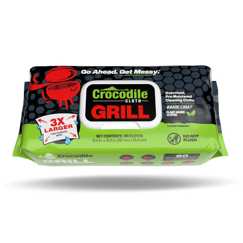 Crocodile Cloth Grill 80ct