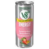 V8 Energy Summertime Strawberry 8oz
