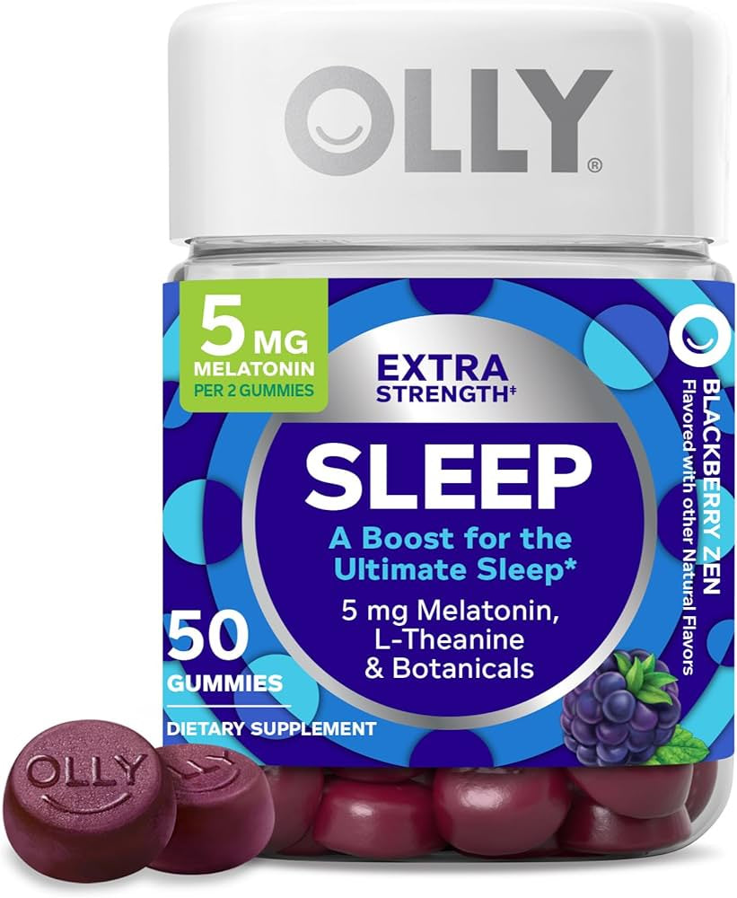 Olly Extra Strength Sleep Gummies 5mg Melatonin 50ct