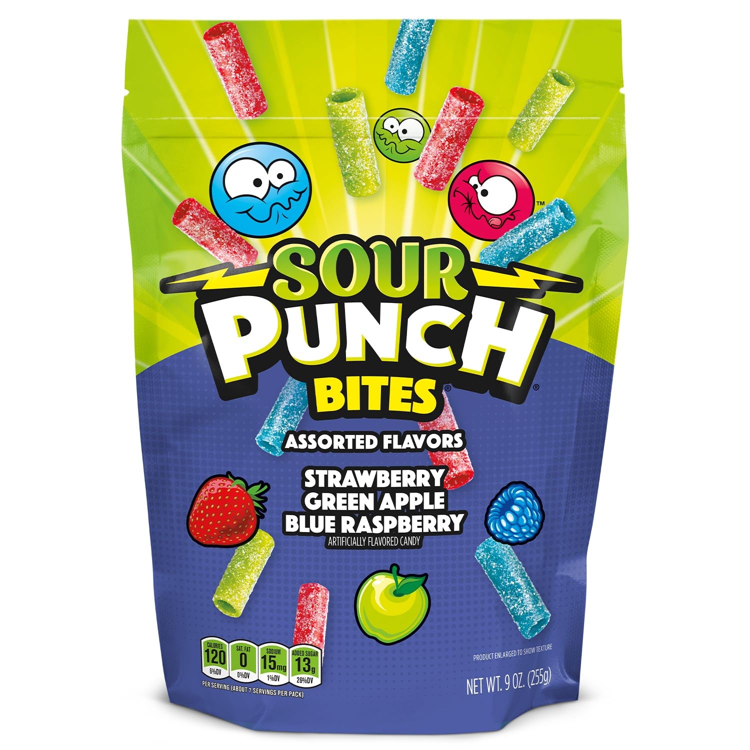 Sour Punch Bites Assorted Flavors 9oz