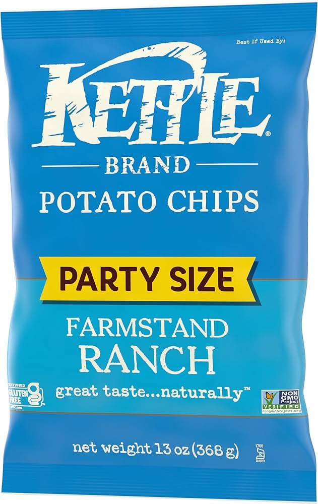 Kettle Brand Farmstead Ranch Potato Chips 13 oz.