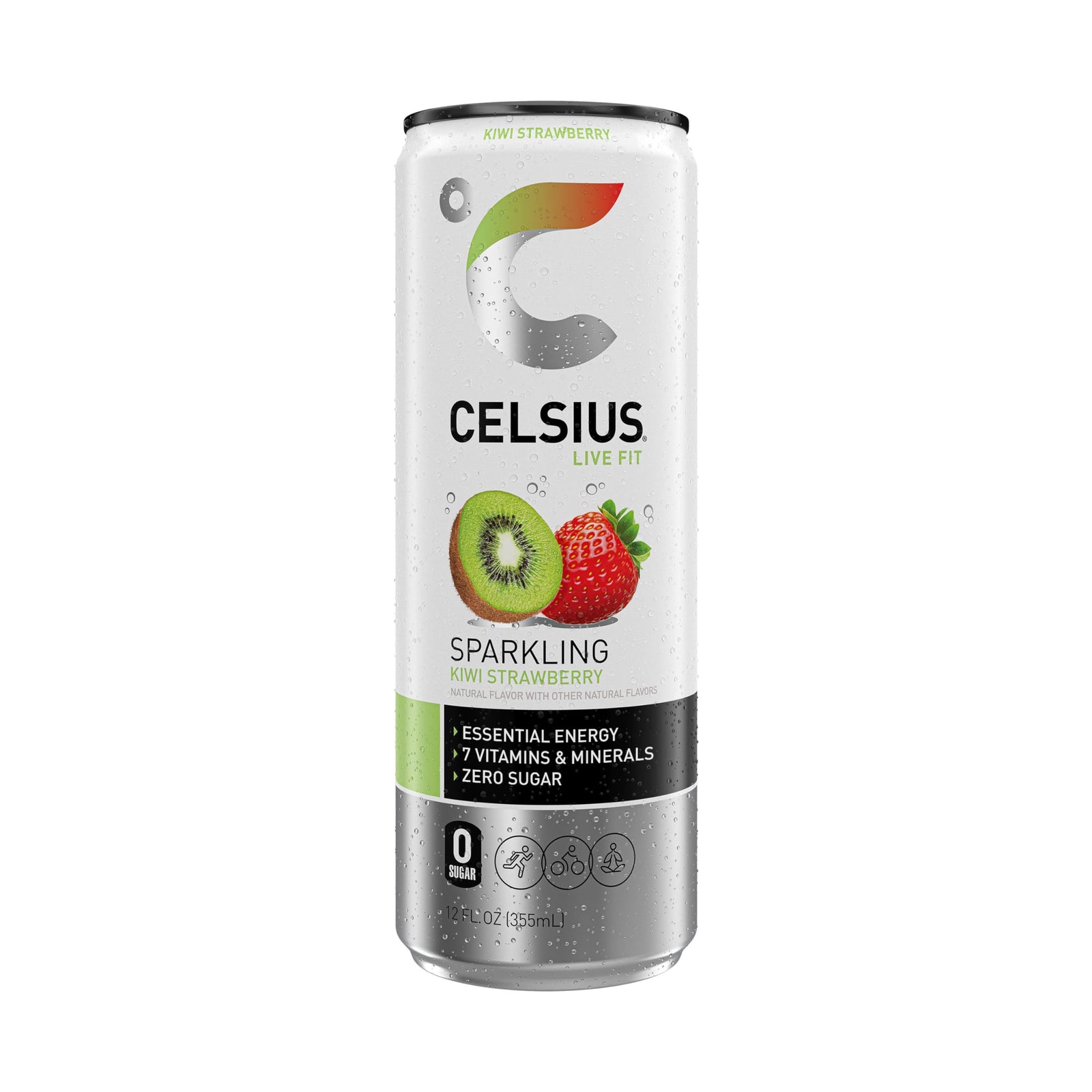 Celsius Sparkling Kiwi Strawberry 12oz