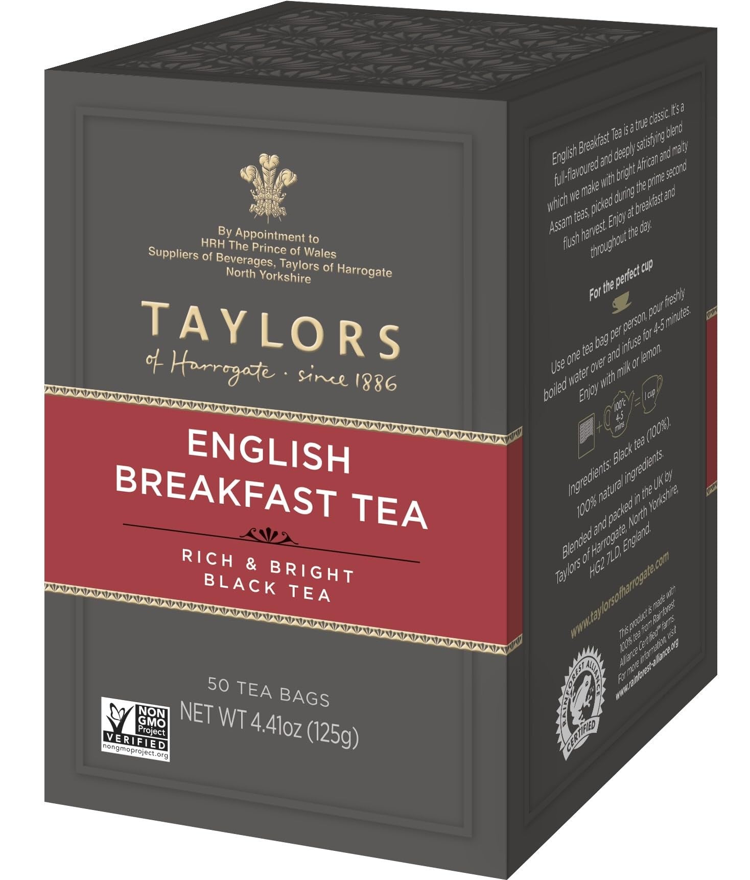 Taylors English Breakfast tea 50 bags