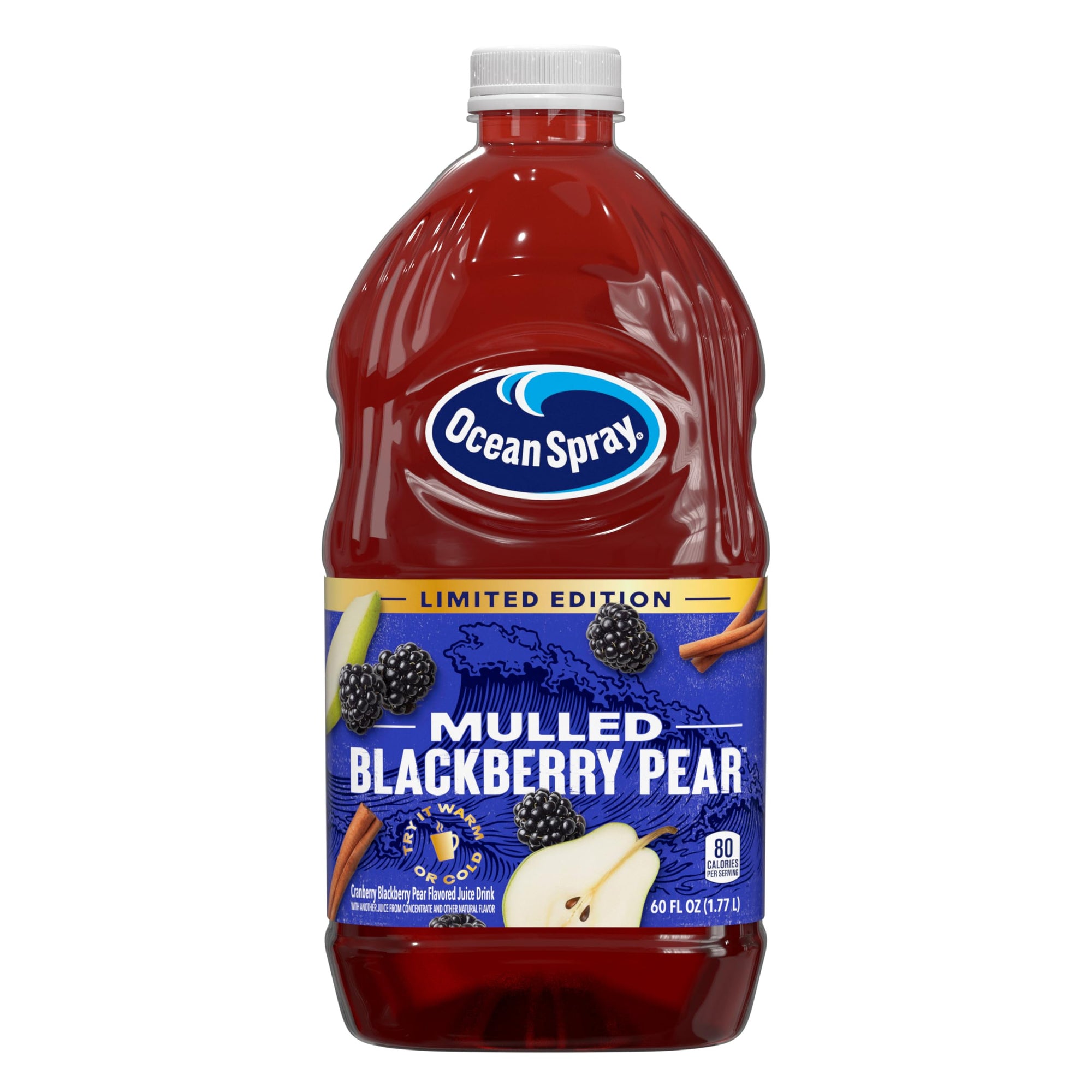 Ocean Spray Mulled Blackberry Pear 60oz