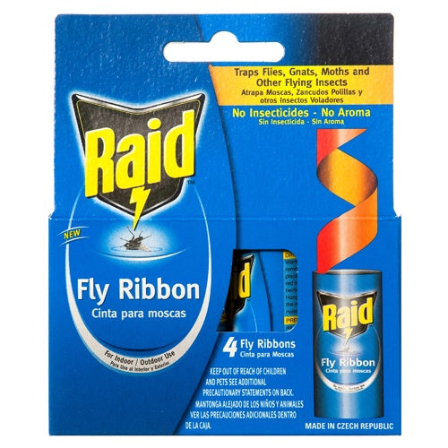 Raid Fly Ribbon 4pk