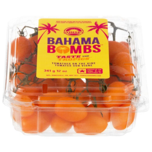 Bahama Bombs Tomatoes on the Vine