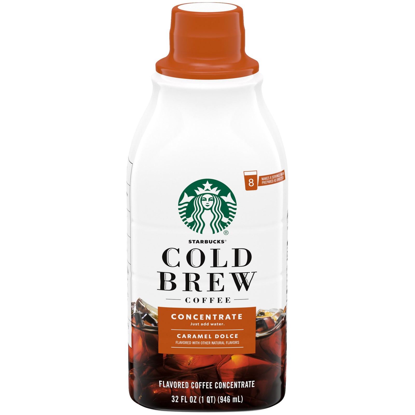 Starbucks Cold Brew Concentrate Caramel Dolce 32oz