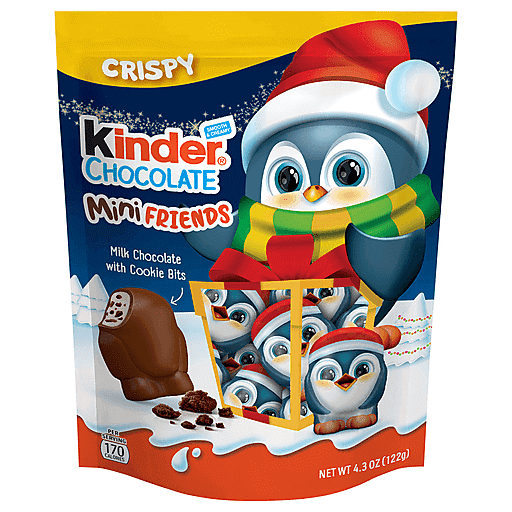 Kinder Mini Friends Crispy Chocolate 4.3oz