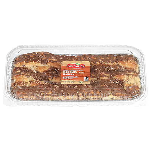 Our Family Caramel Nut Danish 14oz