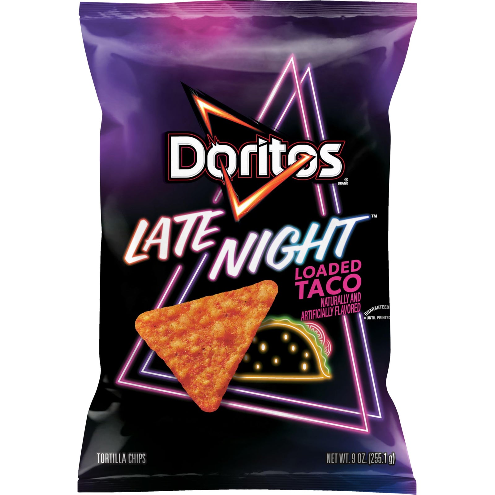 Doritos Late Night Loaded Taco Tortilla Chips 9 oz.