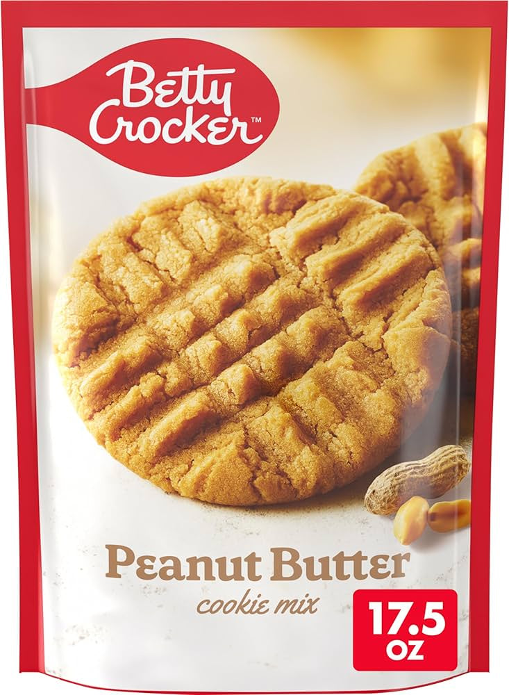 Betty Crocker Peanut Butter Cookie Mix 17.5oz