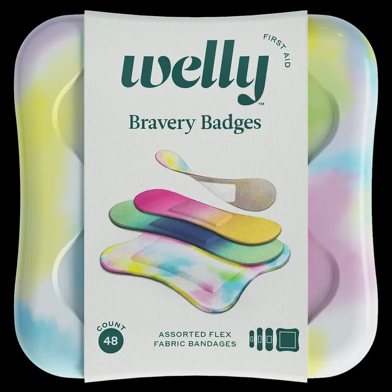 Welly Bravery Bandages Asst Sizes 48ct