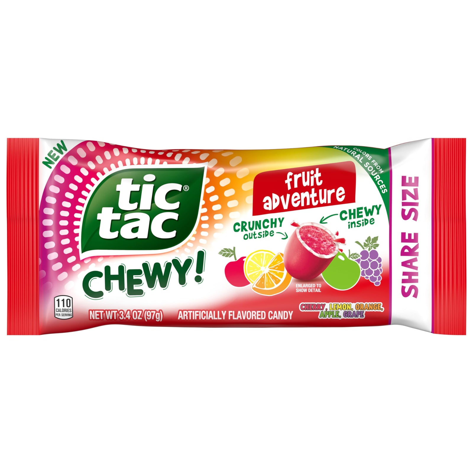 Tic Tac Chewy Fruit Adventure 3.4oz