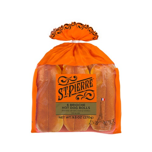 St. Pierre Brioche Hot Dog Rolls