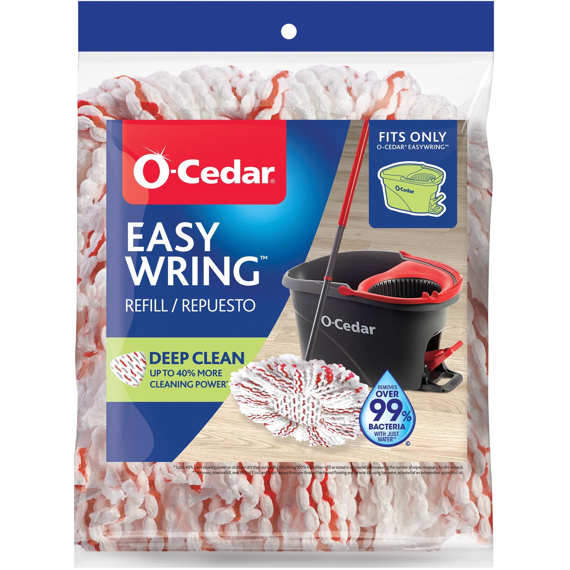 O-Cedar EZ Wring Mop Refill 1ct