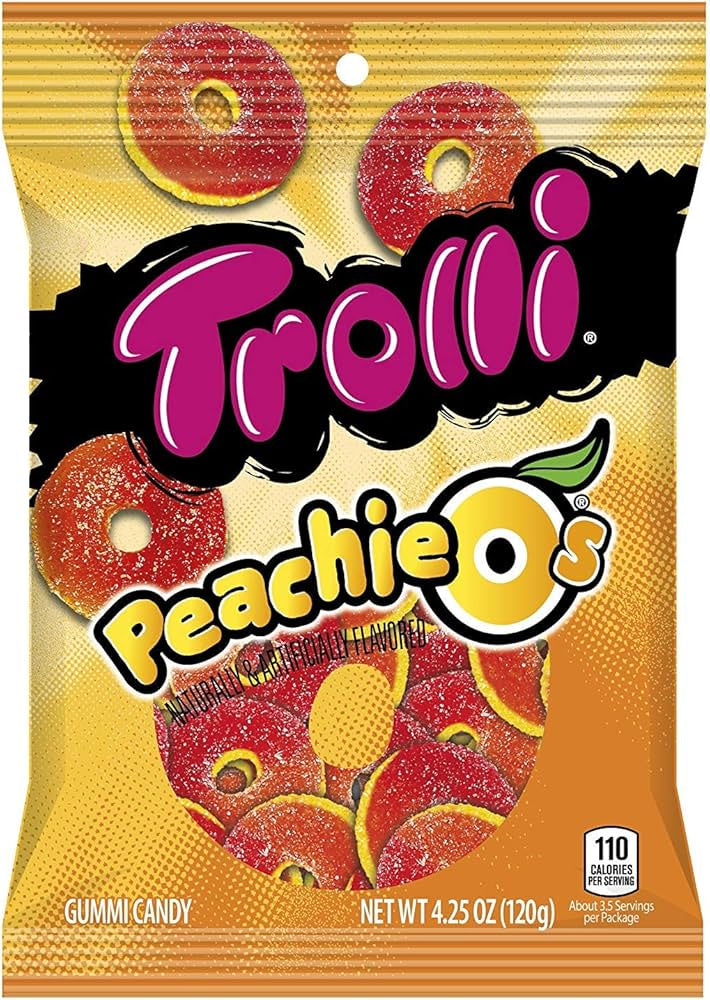 Trolli Peachie O Gummi 4.25oz