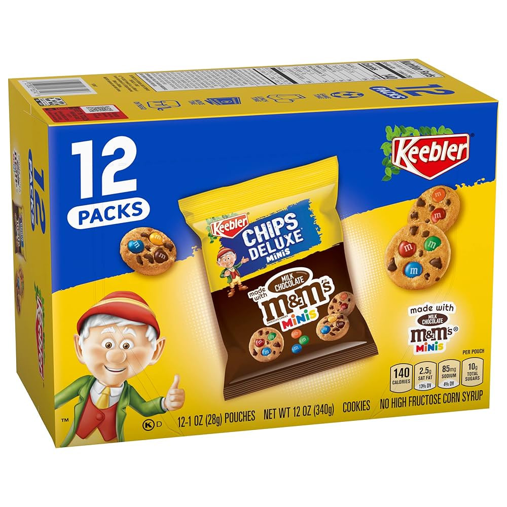 Keebler Deluxe Rainbow M&M Mini 12oz