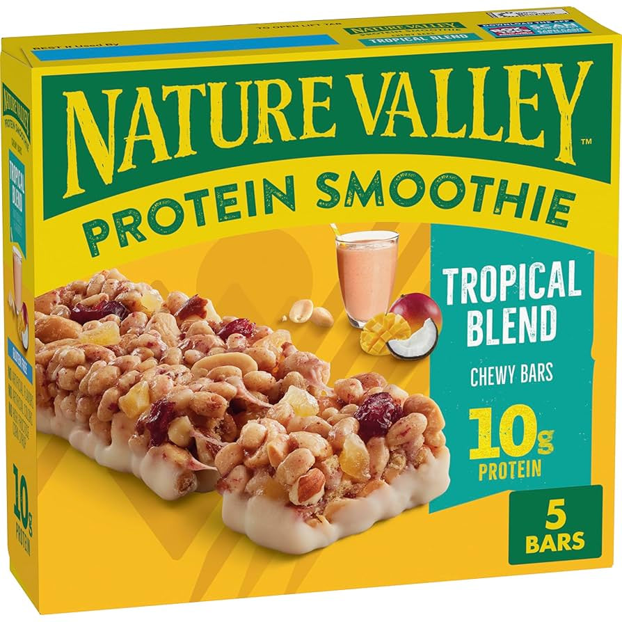 Nature Valley Protein Smoothie Tropical Blend Bar 5ct