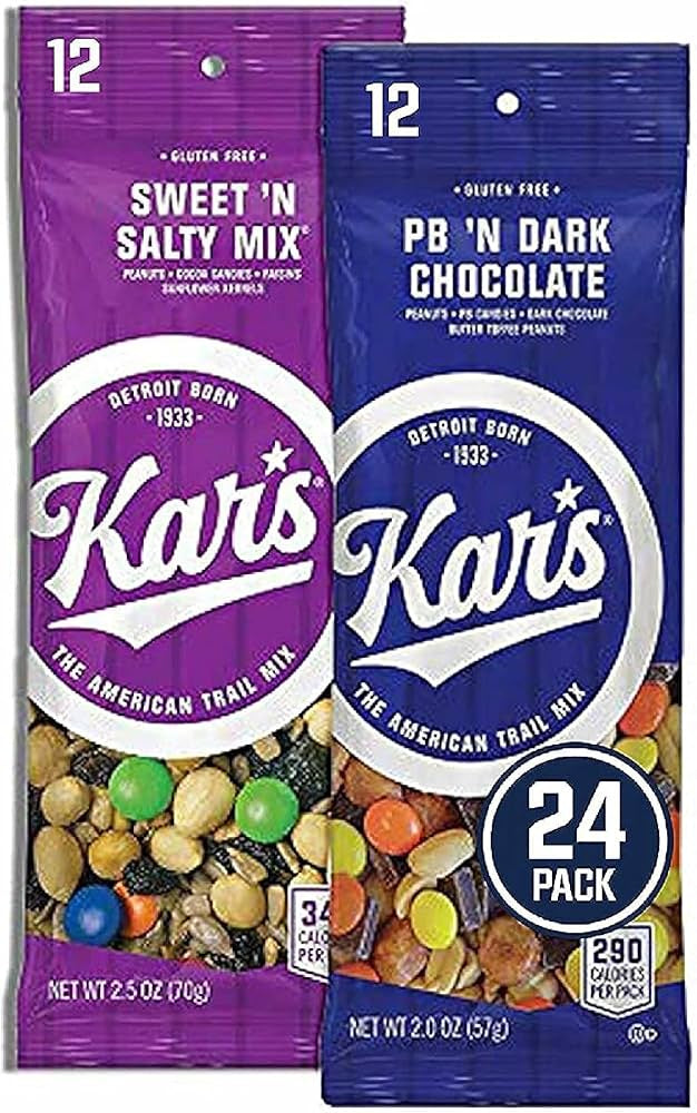 Kar's Trail Mix Variety Pack 6 Pack