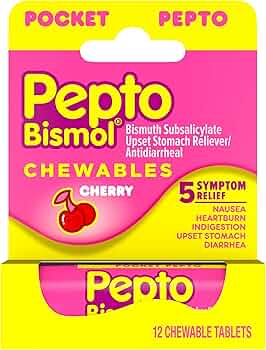 Pepto Bismol Chewables Travel Size 12ct