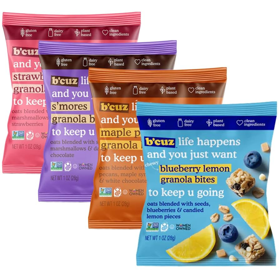 b'cuz Granola Bites Variety Pack 6 Pack