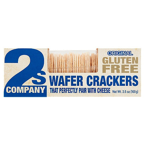 2s Company Gluten Free Wafer Crackers 3.5oz