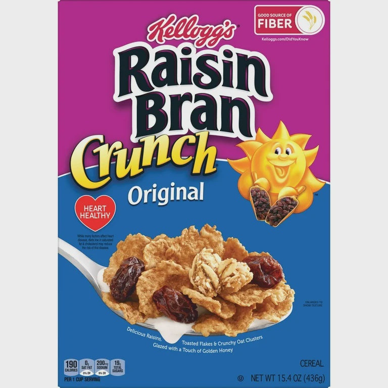 Kellogg's Raisin Bran Crunch 15.4oz