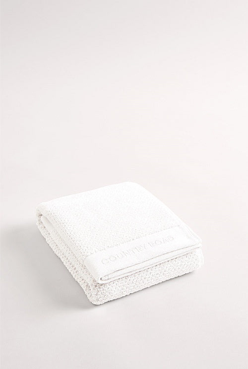 Country Road Calo Hand Towel White