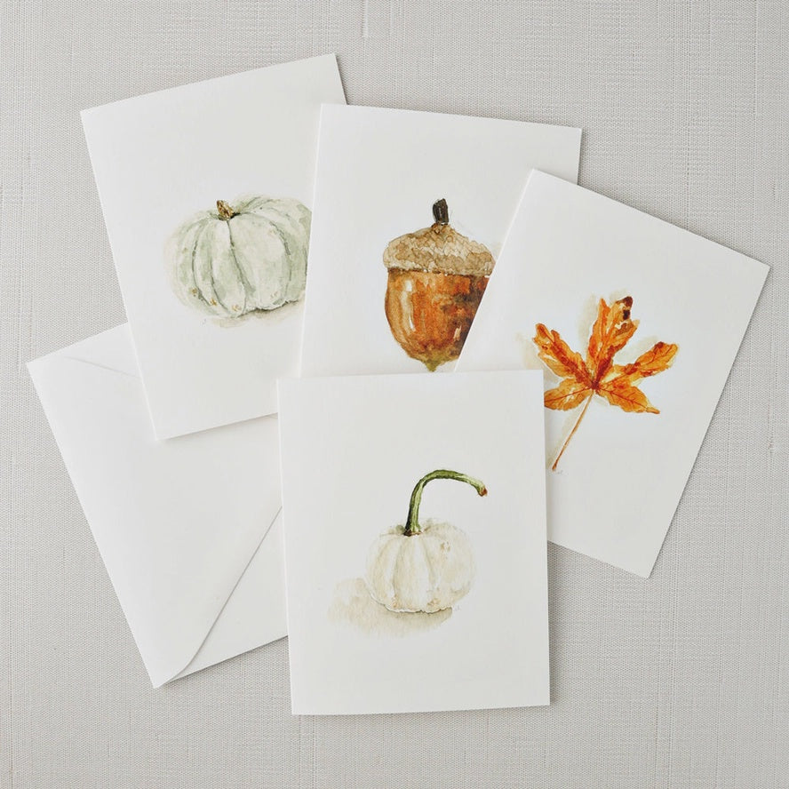 Autumn Assorted Notecard Set of 8