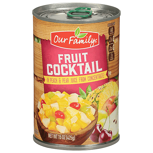 Our Family Fruit Cocktail in Fruit Juice 15oz