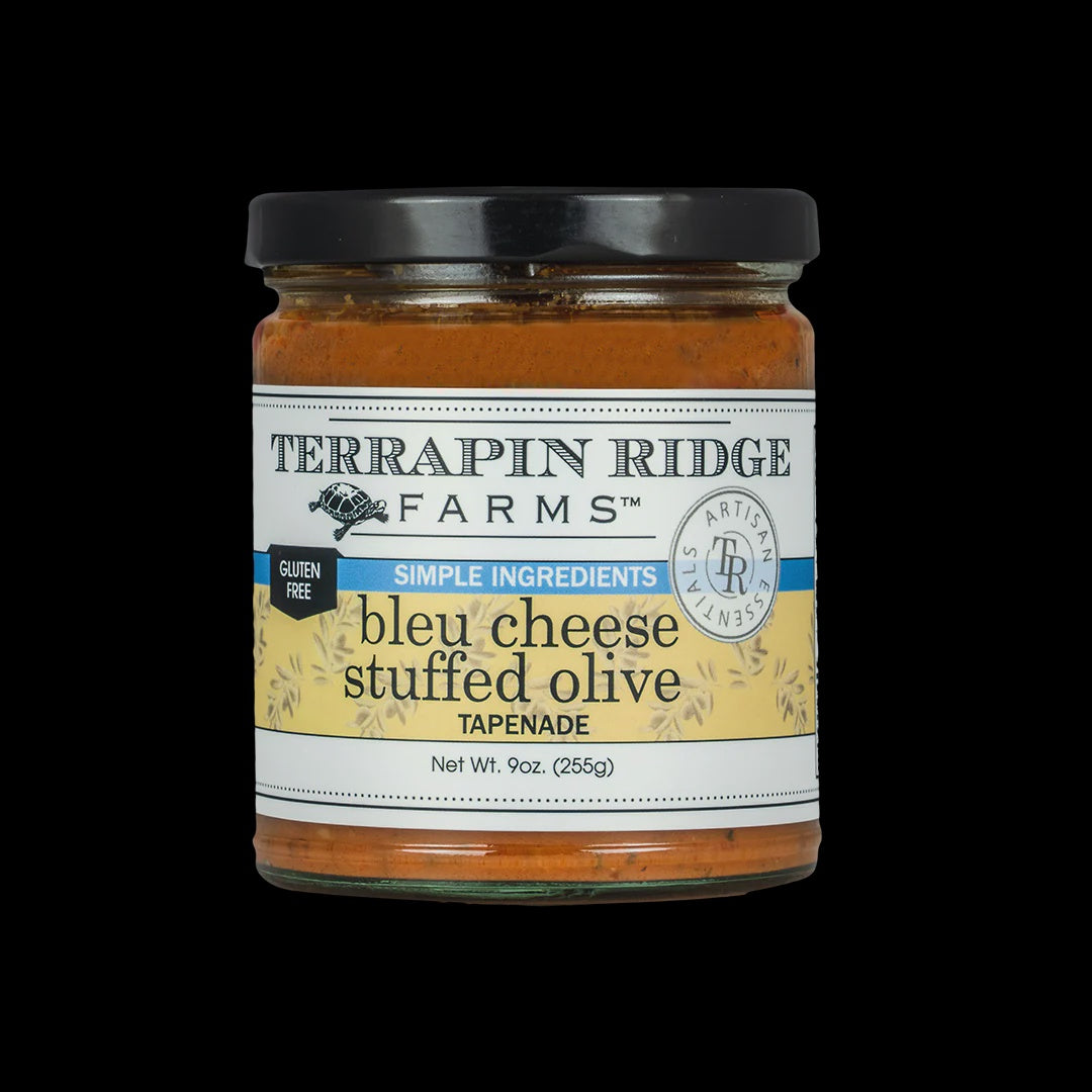 Terrapin Ridge Farms bleu cheese stuffed Olive tapenade 9oz.