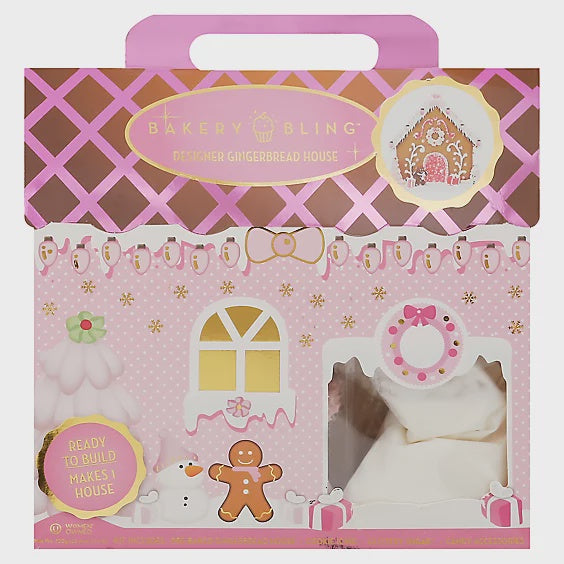 Bakery Bling Pink Gingerbread House