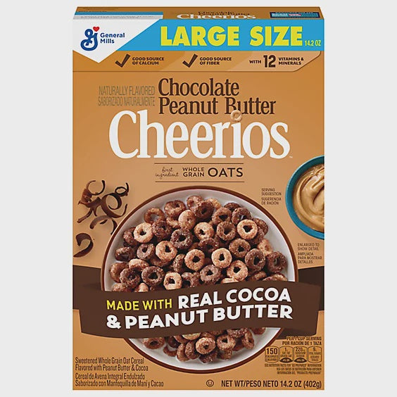 General Mills Cheerios Peanut Butter 14.2oz