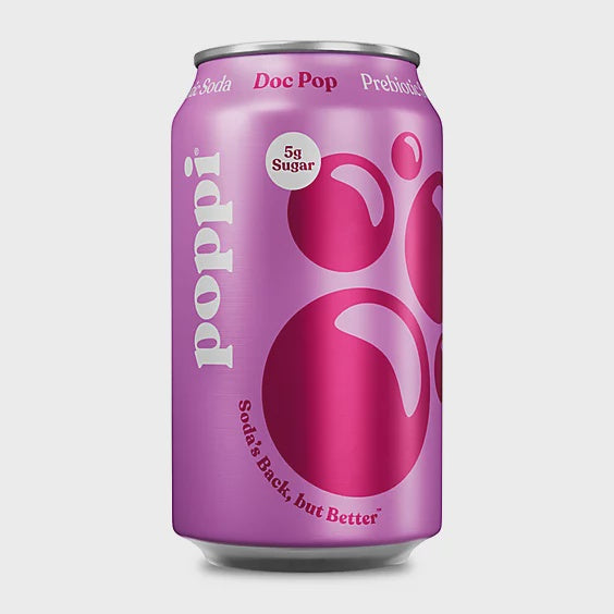 Poppi Prebiotic Soda 12 oz.