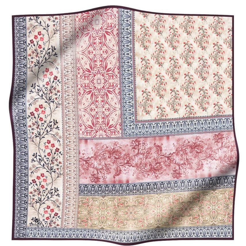 Vissona Brocade Floral Navy