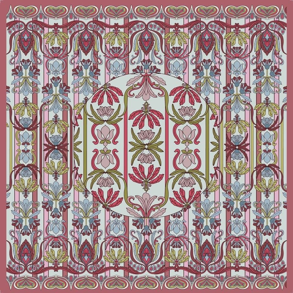 Orla Ermanno Nouveau Stripes Raspberry