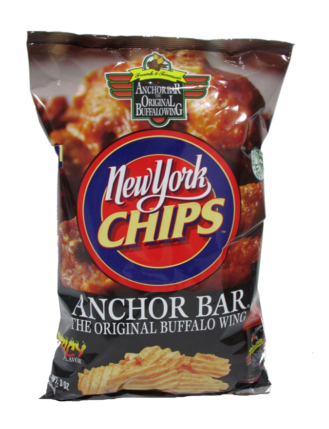 Anchor Bar New York Chips Buffalo Wing 8 oz.