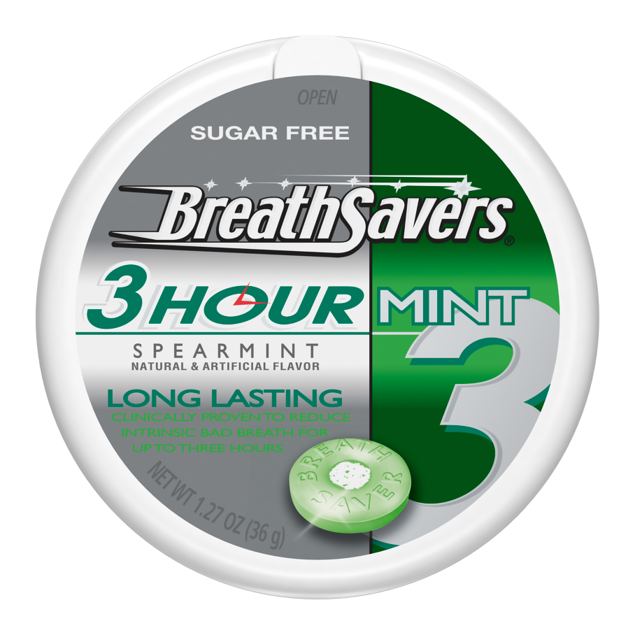Breath Savers 3hour Spearmint