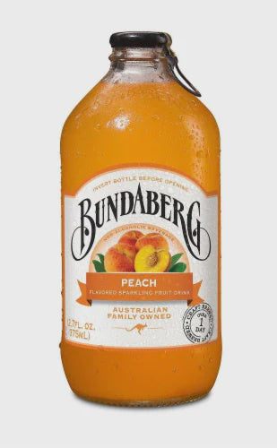 Bundaberg Peach Sparkling Fruit Drink 12.7oz