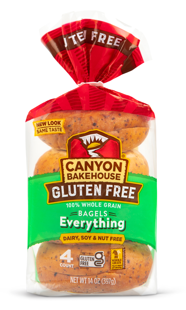 Canyon Gluten Free Everything Bagels 14oz.