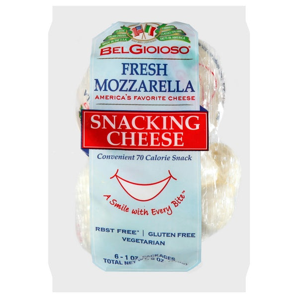 BelGioioso Mozzarella Cheese Snacking Bag 6 oz