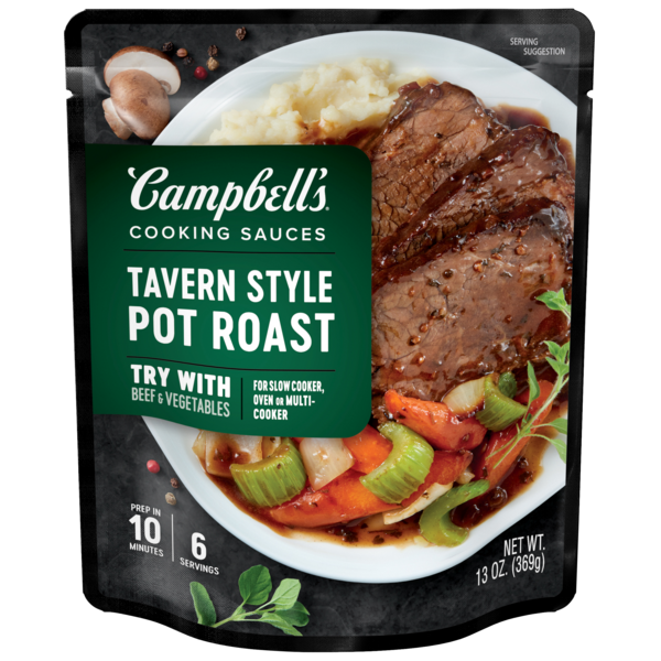 Campbell's Slow Cooking Sauces Tavern Pot Roast 13oz