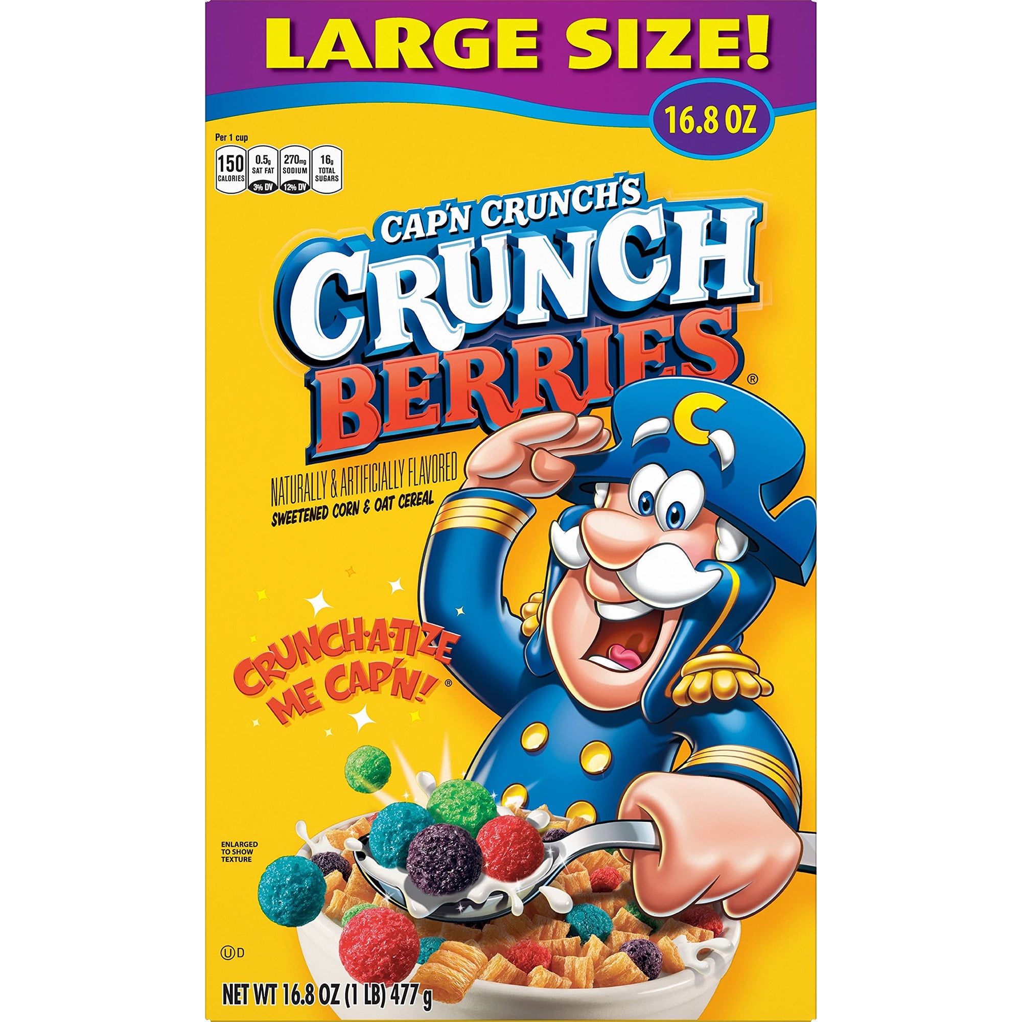 Cap'n Crunch Crunchberries Cereal 16.8oz