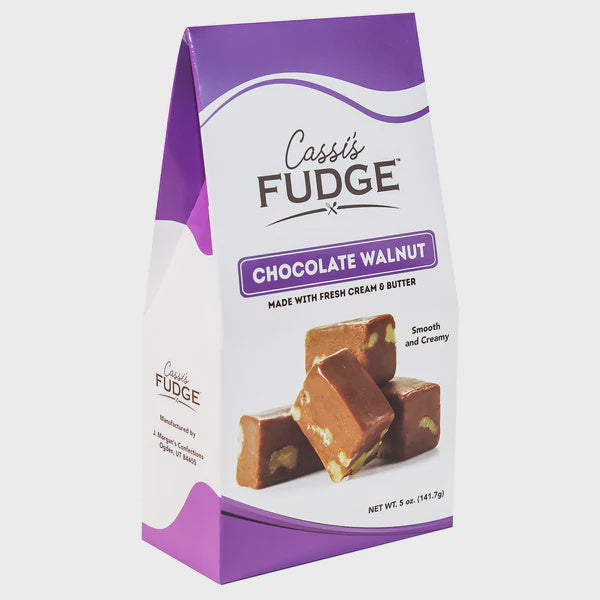 Cassis Fudge Chocolate Walnut 5oz