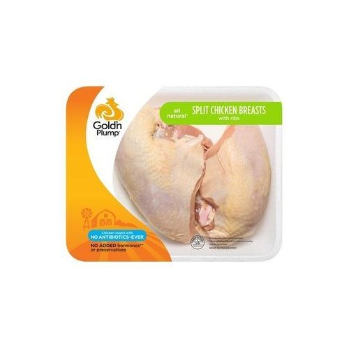 Chicken, Gold N Plump Split Chicken Breasts $2.69/lb